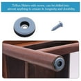 thumbnail image 2 of 144Pcs Furniture Gliders Easy Moving Sliders with Screw Floor Protector for Tiled Hardwood Floors(25mm Round), 2 of 8