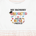 thumbnail image 4 of Inktastic My Mommy Graduated and I'm Super Proud Girls Baby Dress, 4 of 5