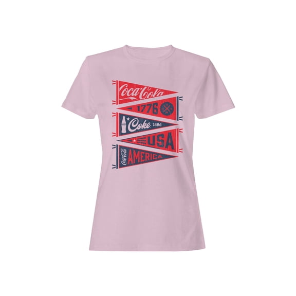 Officially Licensed Coca Cola American Heritage Coca-Cola Design Women's T-shirt