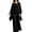 Black, variant on 2 Piece Sets for Women Velvet 3 Piece Outfit Set Long Sleeve Open Front Cardigan Draped Tank Top Wide Leg Pants Elegant Solid Loungewear Suit For Party Wedding White M
