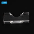 thumbnail image 3 of Unique Bargains Acrylic Billiard Snooker Locator Position Marker for 2 1/16' Pool Balls, Clear 2 Pack, 3 of 5