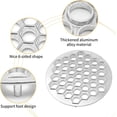 thumbnail image 4 of Russian Pelmeni Maker, Dumplings Mold, Metal Ravioli Maker, Pelmeni Meat Dumplings Maker, 37 Holes Handmade Dumpling Cutter, Silver, 4 of 9