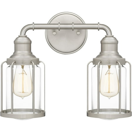 

Quoizel Lud8615 2 Light 15 Wide Vanity Light - Nickel