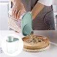 thumbnail image 2 of EIMELI 1.9L Food & Cereal Storage Container Plastic Kitchen Organizer Bin with Pouring Spout  Rice Airtight Dry Food Storage Container Set  Measuring Cup Lid  Ideal for Dry Food  Rice, 2 of 9