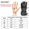 thumbnail image 3 of Ski Gloves for Women & Men 3M Winter Snow Gloves Mittens Insulation Waterproof for Outdoors Sports, 3 of 7