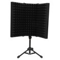 thumbnail image 4 of Microphone Isolation Cover Shield Professional 3‑Panel Pop Filter Sound Absorbing Foam, 4 of 8