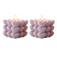 thumbnail image 1 of Magical Love, Set Of 2 Heart-shaped Geometric Cube S, Perfect Valentine's Day Gifts, 1 of 5