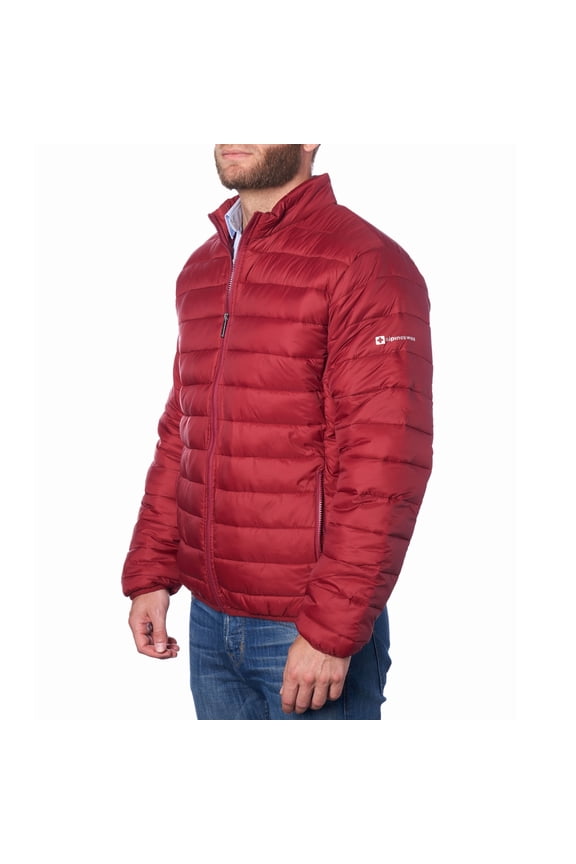 Niko Mens Puffer Jacket Warm Down Alternative Insulated Coat | Packable Water-Resistant & Windproof Winter Outerwear with Zipper Pockets