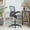 Gray, variant on Serena Mesh Drafting Chair, Tall Office Chair for Standing Desk by Naomi Home-Color:Blue
