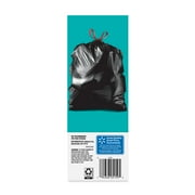 Great Value 30-Gallon Drawstring Multi-Purpose Trash Bags, 20 Bags