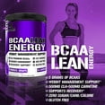 EVL Nutrition BCAA Lean Energy Powder - Pre Workout & Recovery - 30 ...