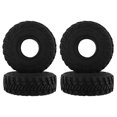thumbnail image 2 of 4Pcs Soft Rubber Tyre for 1/10 RC Crawler Car -4 Axial SCX10 90046, 2 of 5