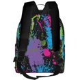 thumbnail image 3 of Rainbow Of Neon Paint Splatters Backpack,Large Capacity Backpack,Laptop Backpack,Water Resistant Backpack For Women Men, 3 of 5