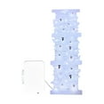 thumbnail image 2 of Guirnalda de Luces Decorativas de Halloween | 5 M (16.4 Pies) | 50 Led | Material Abs | Color Blanco | Funciona con Pilas | Decoración Otoñal para Interiores y Exteriores | Diseño con Hojas de Arce y, 2 of 6