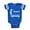 Royal Blue, variant on CafePress - Future Lineman2_White - Cute Infant Baby Football Bodysuit