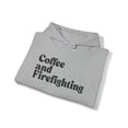 thumbnail image 4 of Firefighter Firefighting 1970s 70s Hoodie, Gifts, Hooded Sweatshirt, 4 of 4
