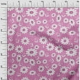 thumbnail image 3 of oneOone Cotton Flex Light Pink Fabric Florals Craft Projects Decor Fabric Printed By The Yard 40 Inch Wide, 3 of 6