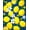 Yellow, Pattern 2, variant on ODIKA 2'x3' Machine Washable Non-Slip Area Rug, Sunshine Lemon Patterned with Deep Background and Yellow Accents High Traffic Rug, Yellow, 80639