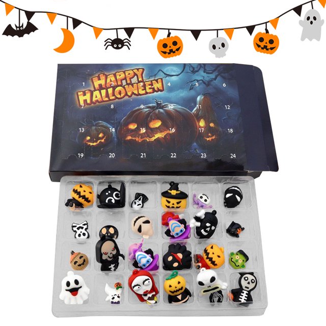 Scary Dolls Calendario Adviento Caja 2024 Regalo Sorpresa Novedoso Halloween