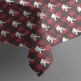 thumbnail image 3 of Red Bigfoot and Heart Pattern Rectangle Tablecloth 60"x102",Waterproof Polyester Rectangle Table Cloth, Wipeable Spillproof Polyester Tablecloth for Dining, Camping, Indoor and Outdoor, 3 of 6