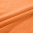 thumbnail image 6 of yoeyez Womens Cotton Linen Summer Tops 3/4 Length Sleeve Tunic Blouses Round Neck Gauze Boho Shirts Trendy Side Slit Loose Fit Clothing 2025 Orange 3XL, 6 of 7