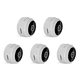 thumbnail image 2 of 5 Uds 1080P Cámara IP Soporte 360 ​​grados Seguridad Del () Blanco, 2 of 8