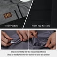thumbnail image 6 of P&L Men's Blazer Jacket Classic Fit Men's Sport Coat 2 Button Notch Lapel Dual Side Vents, 6 of 6