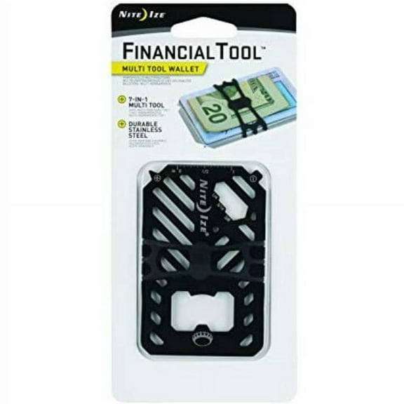 Nite Ize Universal Black 7 In 1 Multi Tool Wallet