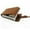 Brown, variant on Portable Cribbage Board Set with Leather Cards Compact Travel Game for Adults and Family Entertainment