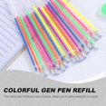 thumbnail image 2 of 50 Pcs Gel Pen Refills Colorful Gen Pen Refill Student Stationery Office Supplies, 2 of 3