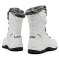 thumbnail image 5 of Snow Boots for Women Waterproof Outdoor Hiking Shoes Winter Warm Mid Calf Boots, 5 of 5