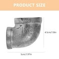 thumbnail image 2 of KONTONTY Pipe Fittings and Pipe Fittings 1Pack Galvanized Iron for Plumbing, 2 of 5