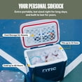 thumbnail image 6 of RTIC 8 Qt 12-Can Road Trip Ice Chest Cooler, Fresh Mint/Marine, 6 of 9
