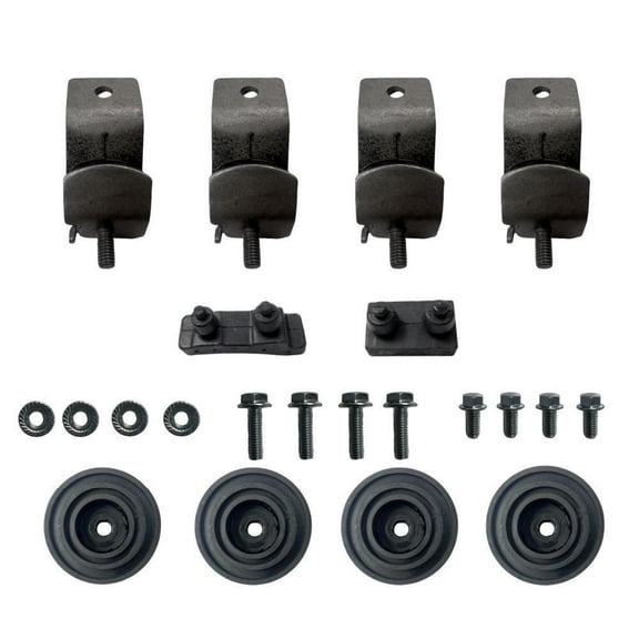 POWER PRODUCTS Frame Shock Absorbing Seat and Anti-Vibration Mounts with Bolts- Replacement for Pulsar PG2300iS 2300W Surge 1800 Rated Inverter Generator