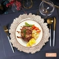thumbnail image 6 of 24pcs Set Charger Plates Plastic Chargers for Dinner Plate Tableware Decoration, 6 of 24