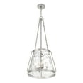 thumbnail image 4 of Satin Nickel Four Light Pendant from the Crawford Collection, 4 of 5