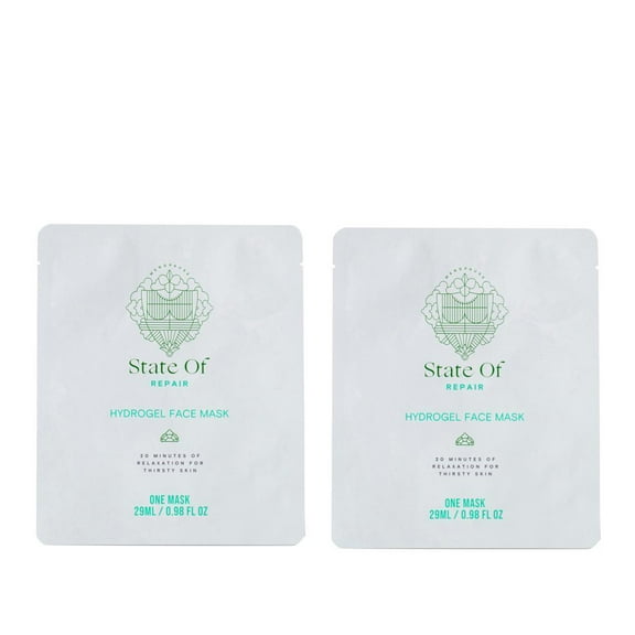 Arfa State Of Repair Hydrogel Face Mask 2 Pack