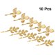 thumbnail image 4 of 10 horquillas de aleación con forma de hoja, duraderas, elegantes, para el pelo, para mujeres y niñas., 4 of 7