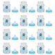 thumbnail image 1 of Fillable Bottles Sweet Candy Box Plastic 3.3×1.6×1.6in Gift Packaging Party Supplies 12Pcs, 1 of 3