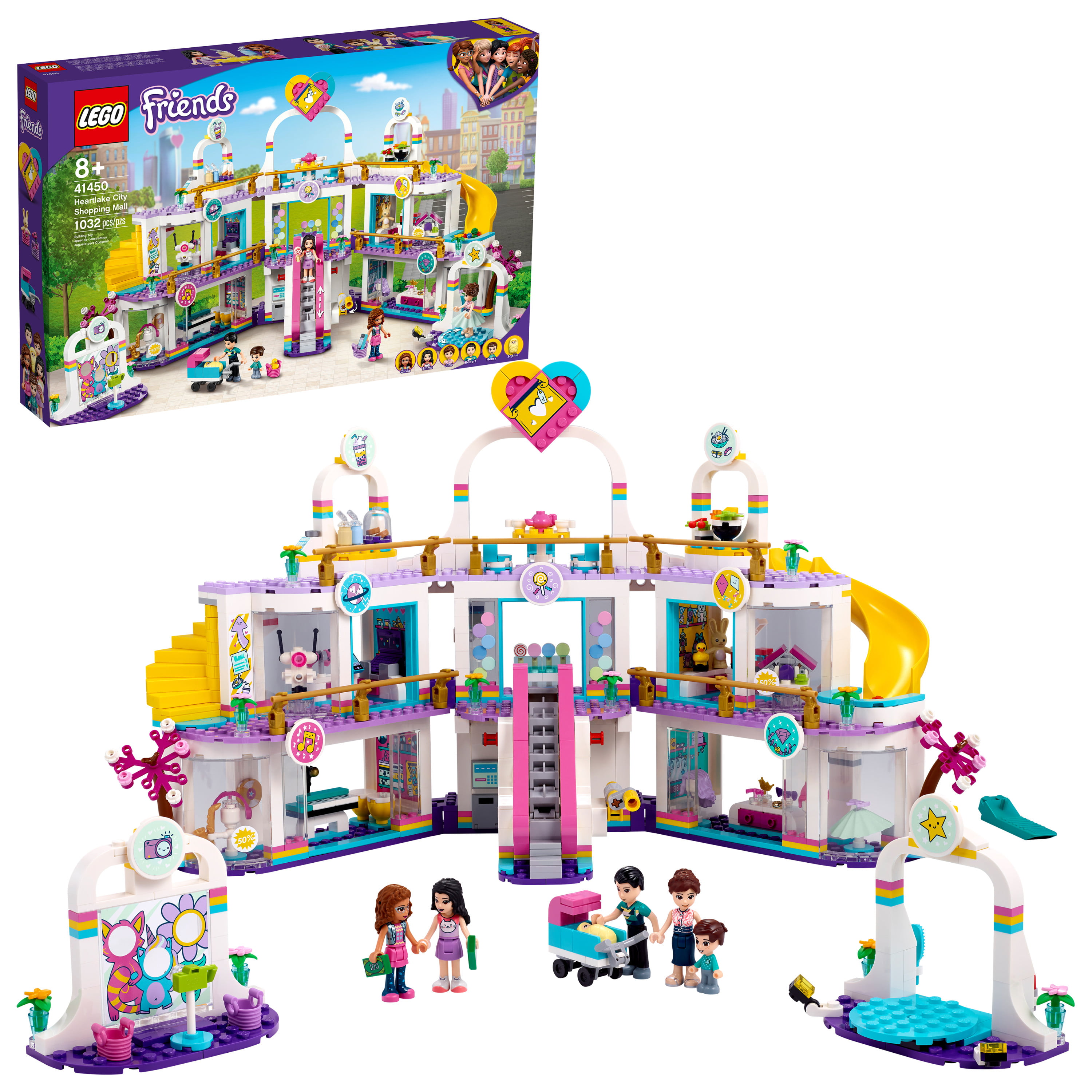 LEGO Friends Heartlake City Shopping Mall Building Toy 41450
