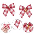 thumbnail image 4 of 10/20Pcs Mini Christmas Bow Xmas Tree Hanging Ornament Christmas Decorations for Home Navidad New Year Party Decor 2023, 4 of 5