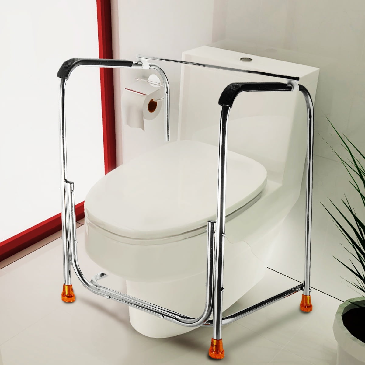Toilet Safety Rail Frame Anti-skid Portable Bathroom Safety Handrail
