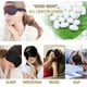 thumbnail image 5 of Mascarilla para dormir (rosa claro), antifaz de seda para mujeres/hombres/niñas durmientes, protector solar de doble cara de seda de morera pura y mascarilla antialérgica para madres, con banda elástica, adecuada para la noche, viajes, siestas y meditación Rojo Verde, 5 of 5