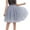 A-Grey146, variant on Bibifish Womens Skirts Knee Length Tulle Skirts Elasitic Waisted Adult Layered Tutu Short Party Trendy Streetwear Skirts For Ladies