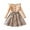 a-Beige110, variant on VNKIDY Girls Dresses Autumn Winter Long Sleeve Crewneck Dress For Girls With Ruffled Sleeves Floral Design For Holiday Party Fashionable Dress