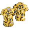 thumbnail image 3 of Camisa con estampado de ajedrez vintage para hombre, camisas hawaianas de manga corta con solapa suelta y estampado 3D, blusas de botones de calle de verano Y2k para mujer, 3 of 5