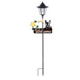 thumbnail image 7 of Pug Garden Solar Stake - "Welcome", 7 of 7