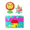 thumbnail image 3 of 10 Pieces/Set Colorful Crafting Sponge Paper 2mm Thick Soft Sponge Foam Paper for Classroom Kids Art Craft DIY Projects, 3 of 10