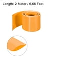 thumbnail image 3 of Tuberías de Termocontracción de 43 mm de Ancho Plano para 26650 de 2 Metros Naranja, 3 of 4