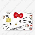 thumbnail image 1 of Hello Kittys-pegatina de tarjeta de débito y crédito, calcomanía de Anime Sanrios Diy, Kirby, impermeable, póker, película adhesiva, piel para Chip grande y pequeño, 1 of 4